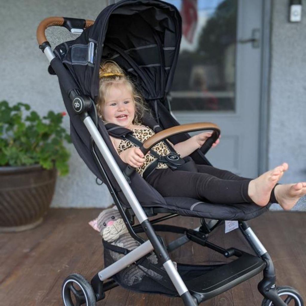 Xe đẩy gấp gọn GB Qbit + All-City cho bé 0m+, xe đẩy du lịch siêu nhẹ đa năng - Monnie Kids