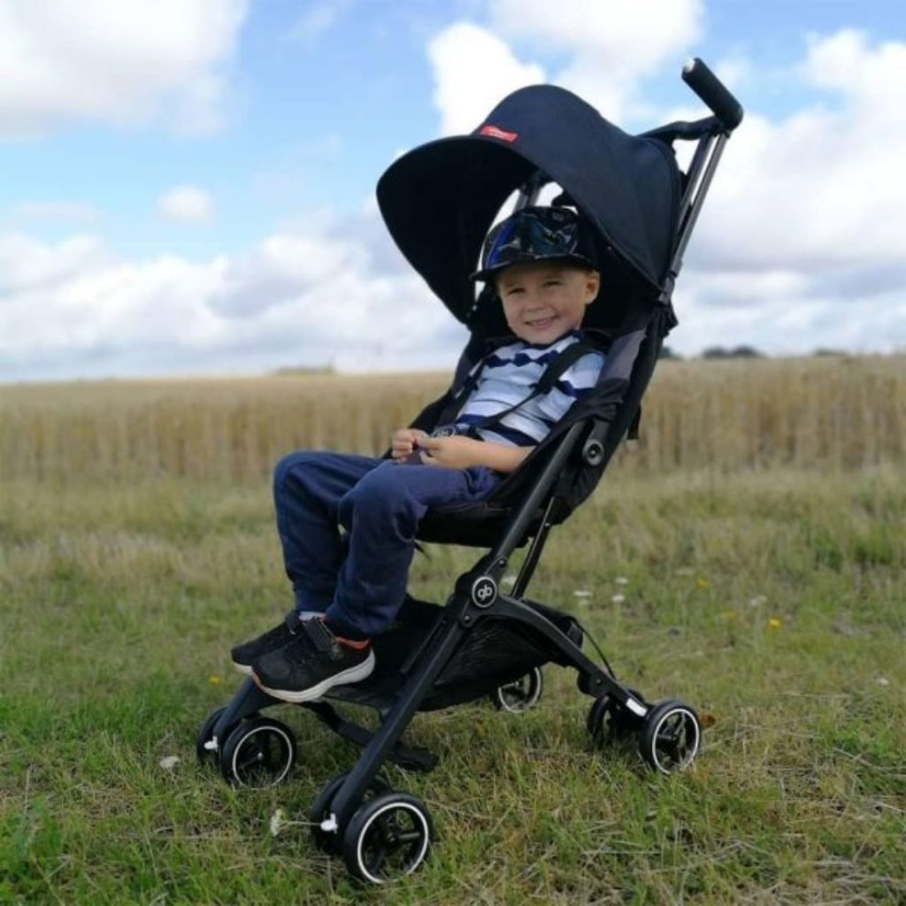 Xe đẩy gấp gọn GB Pockit + All-Terrain cho bé 6m+, xe đẩy du lịch chất liệu cao cấp siêu nhẹ