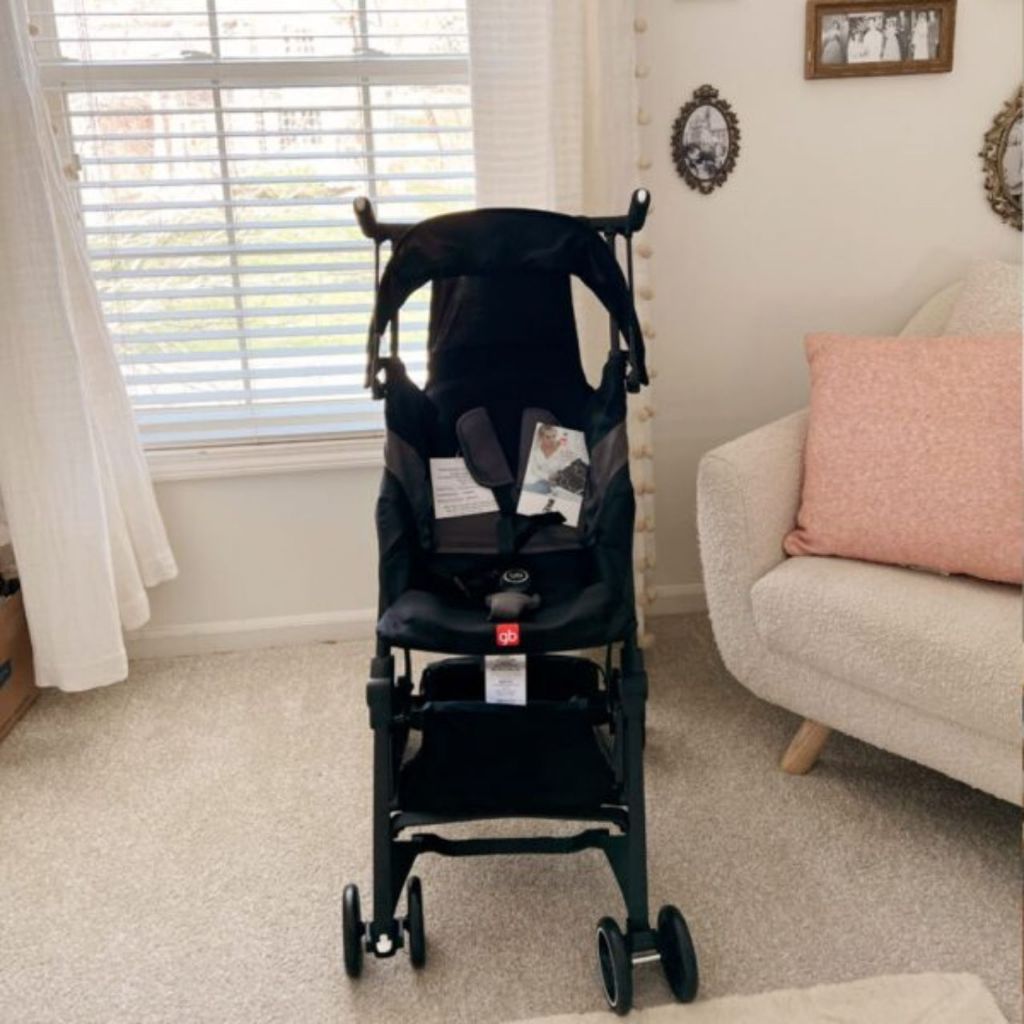 Xe đẩy gấp gọn GB Pockit + All-City cho bé 6m+, xe đẩy trẻ em siêu nhẹ cao cấp - Monnie kids