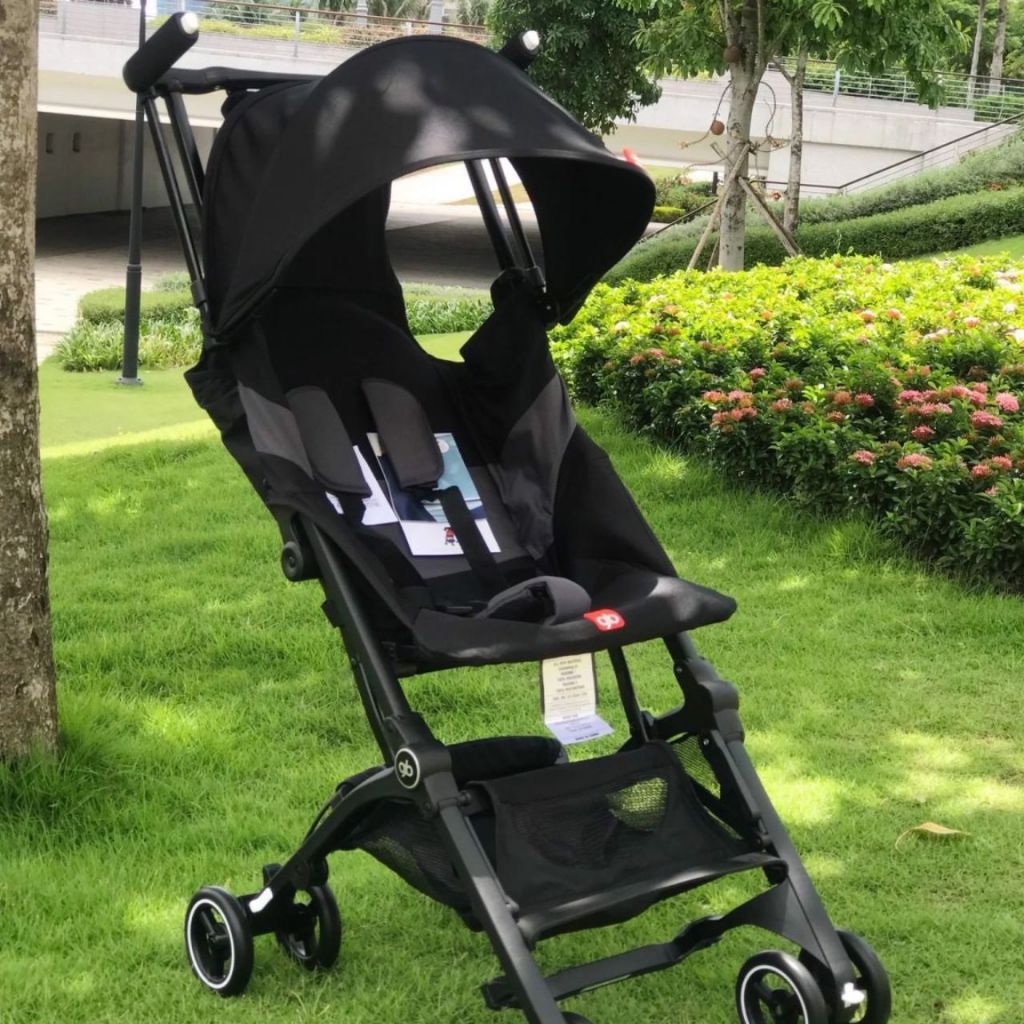 Xe đẩy gấp gọn GB Pockit + All-Terrain cho bé 6m+, xe đẩy du lịch chất liệu cao cấp siêu nhẹ