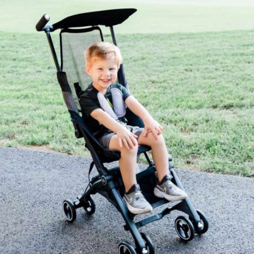 Xe đẩy gấp gọn GB Pockit Air All-Terrain cho bé 6m+, xe đẩy trẻ em siêu nhẹ chất liệu cao cấp