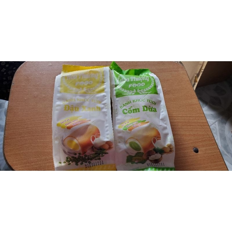 Bánh khúc vị cốm dừa, đậu xanh gói 190g siêu ngon