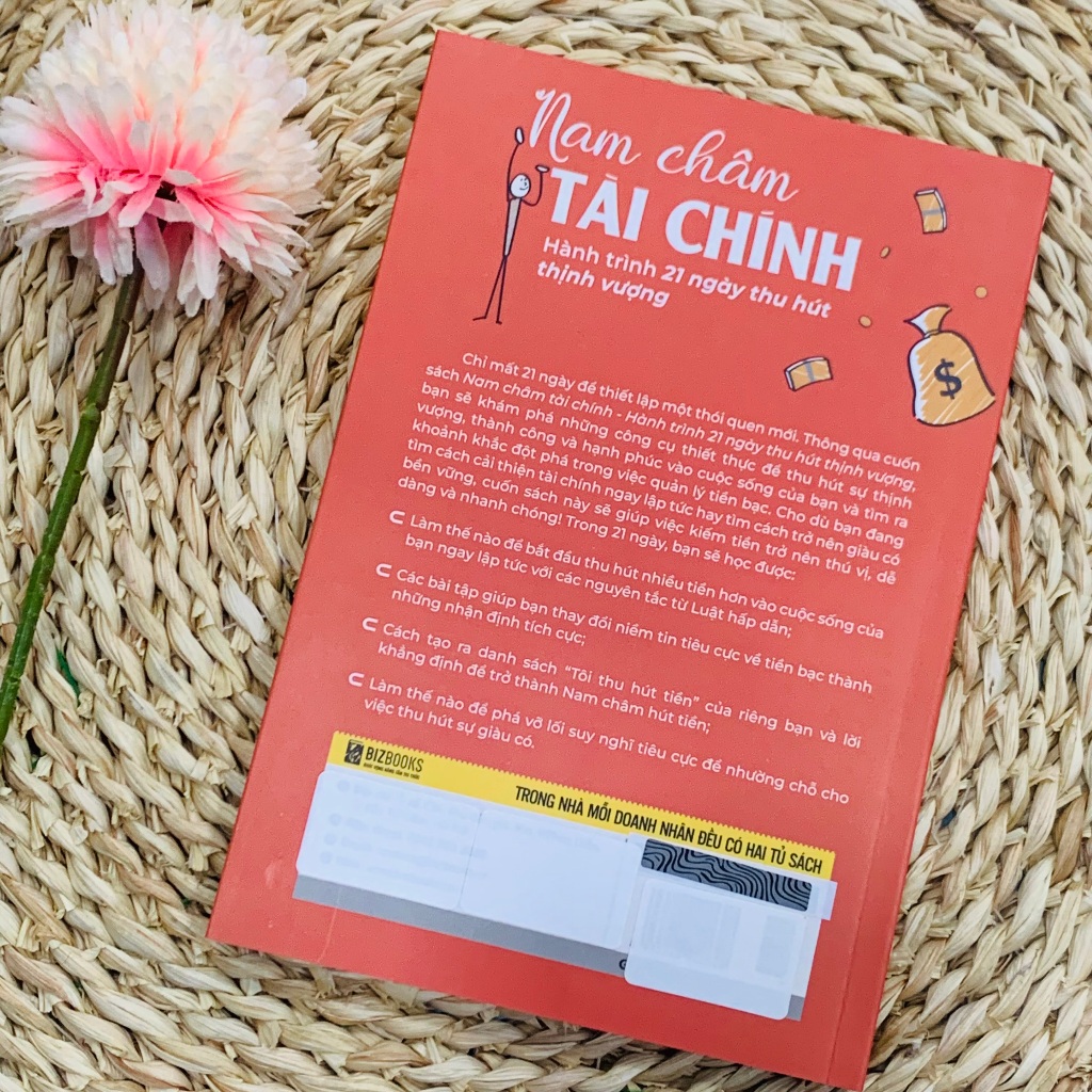 Sách Nam Châm Tài Chính - Hành Trình 21 Ngày Thu Hút Thịnh Vượng - Bizbooks