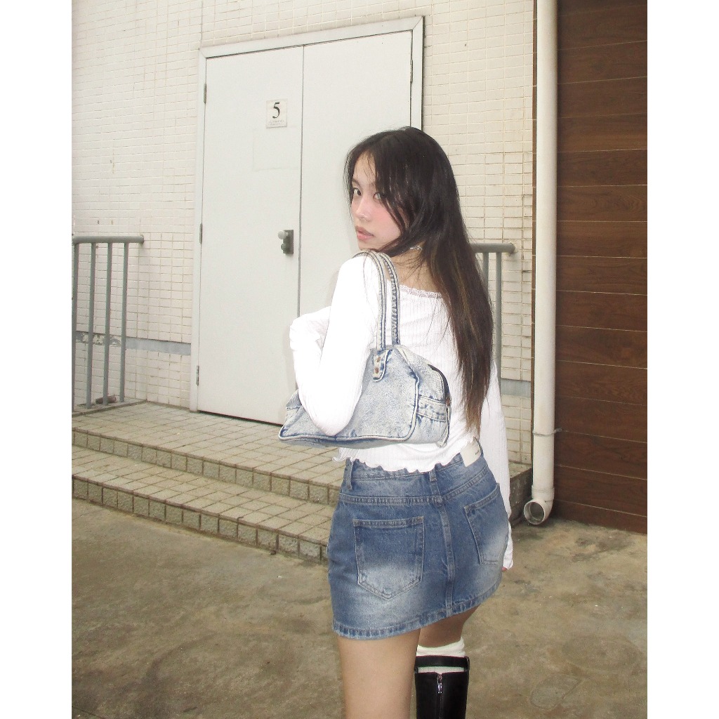 Áo Tay Dài Len Kiểu Phối Ren PRADIES - Sweetener Long Sleeve