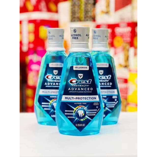 Nước Súc Miệng Crest Pro Health Advance - 1000ml
