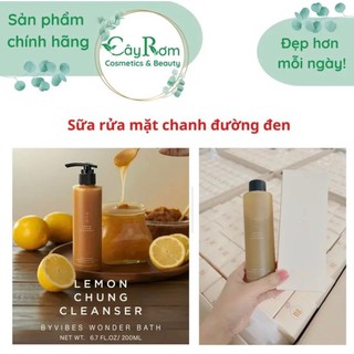 Sữa rửa mặt chanh đường đen Lemon Chung Cleanser 200ml