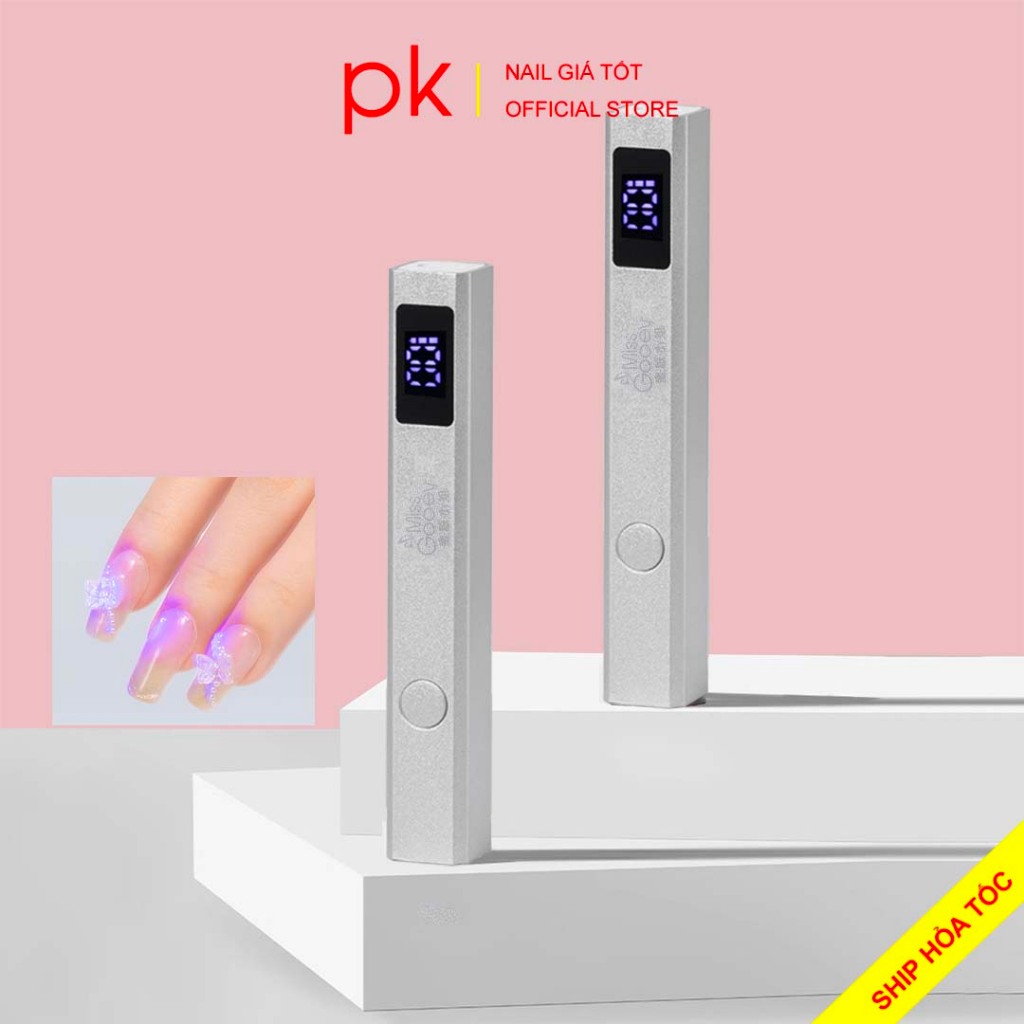 Đèn hơ gel mini LCD tích điện Miss Gooey