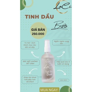 Xịt mọc tóc tinh dầu bưởi LACI - kích thích tóc mọc nhanh hơn, giày hơn, giảm gãy rụng