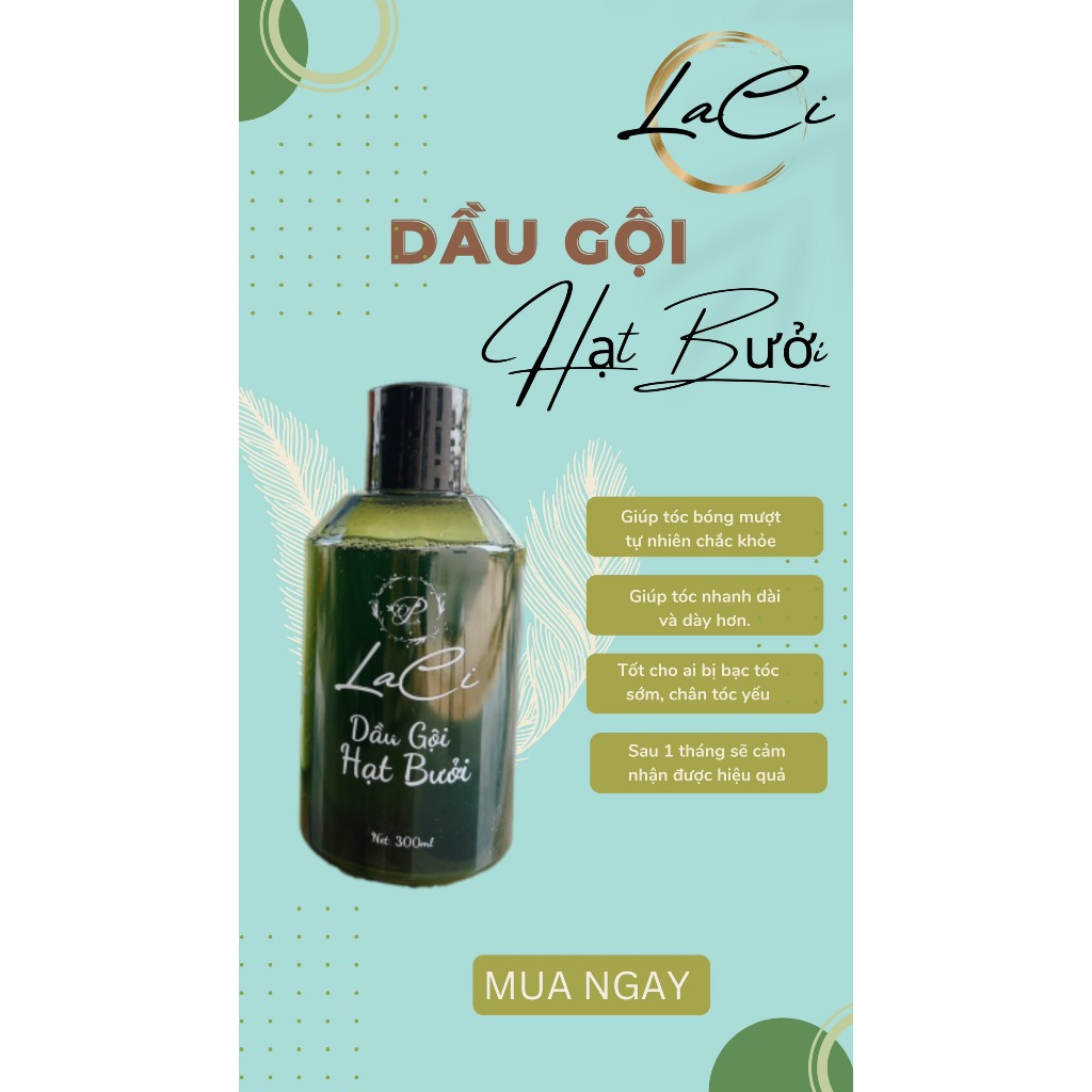 DẦU GỘI HẠT BƯỞI NGĂN RỤNG TÓC