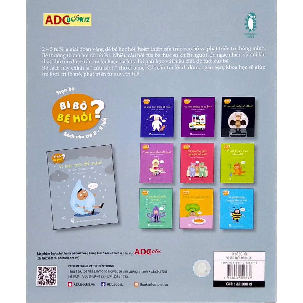 Sách - Vì Sao Trời Đổ Mưa?