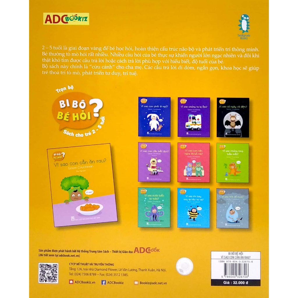 Sách - Vì Sao Con Cần Ăn Rau?