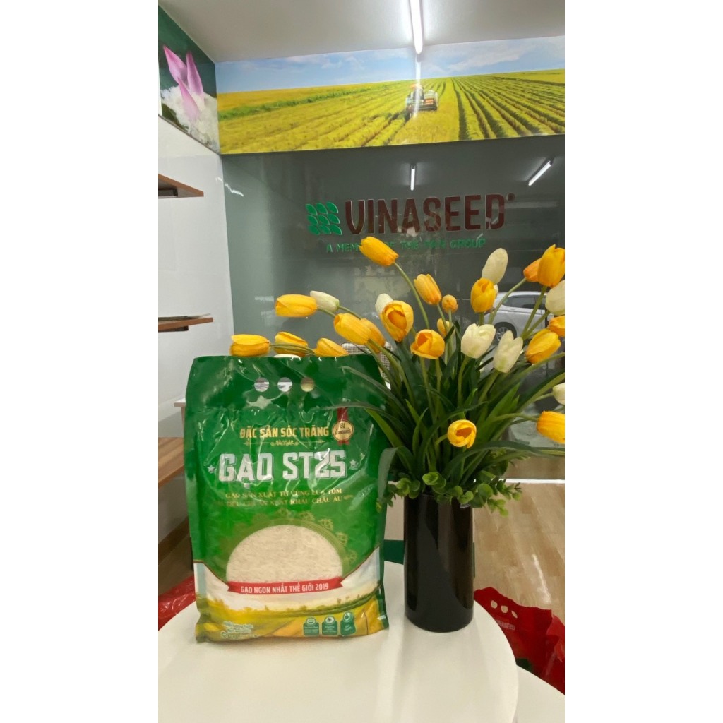 Gao ST 25 đặc sản Sóc Trăng bao 5 kg hàng vinaseed