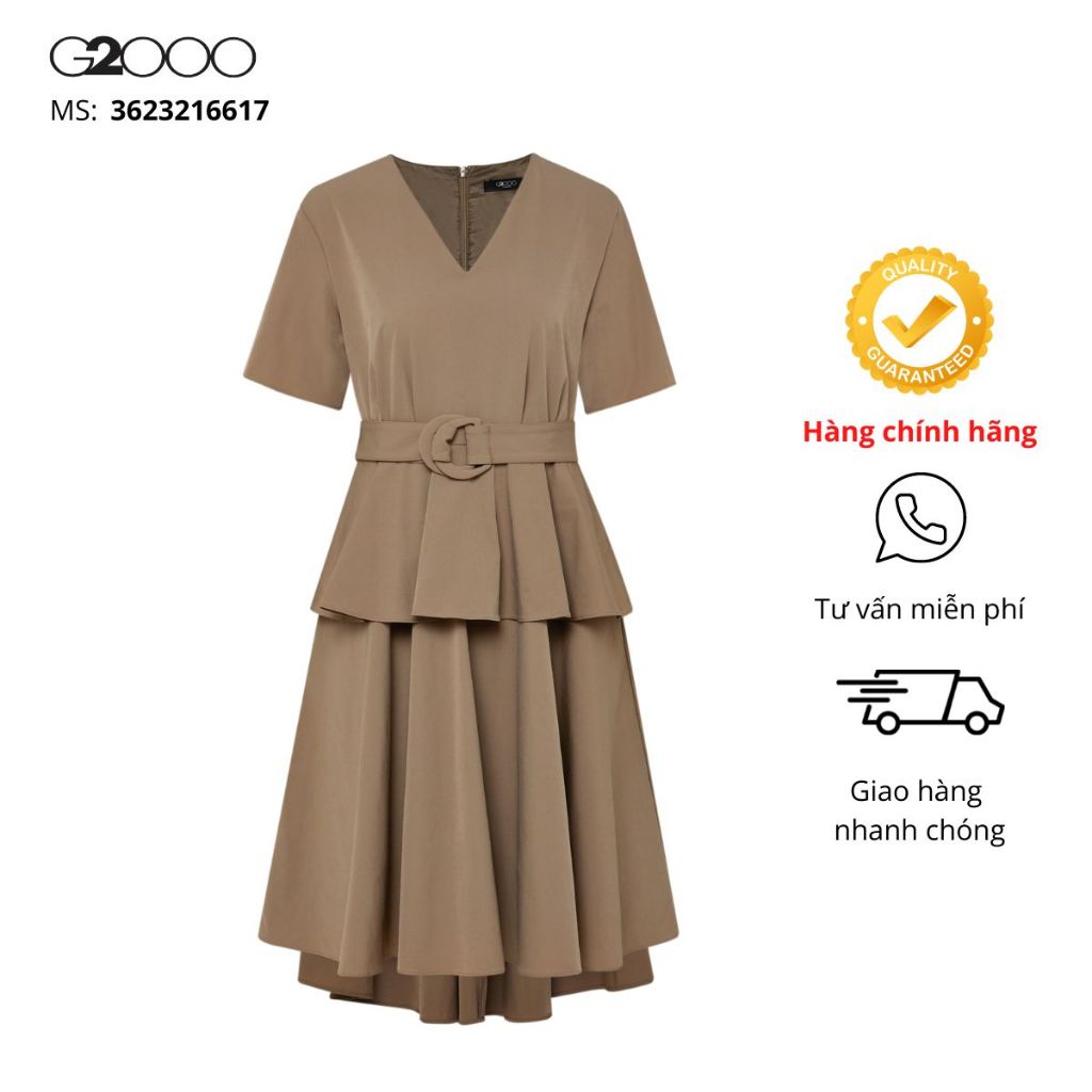 Đầm Nữ G2000 (3623216617) Màu Kem
