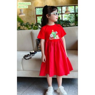 Đầm giáng sinh bé gái