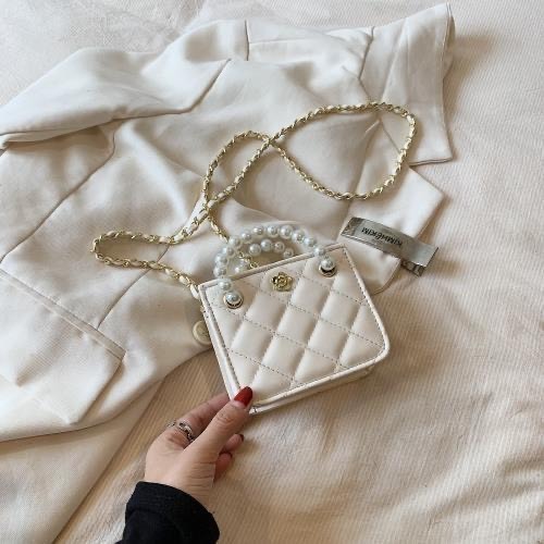 Túi đeo chéo nữ mini kèm khăn dáng vuông nhỏ xinh đi chơi dễ thương PK 660