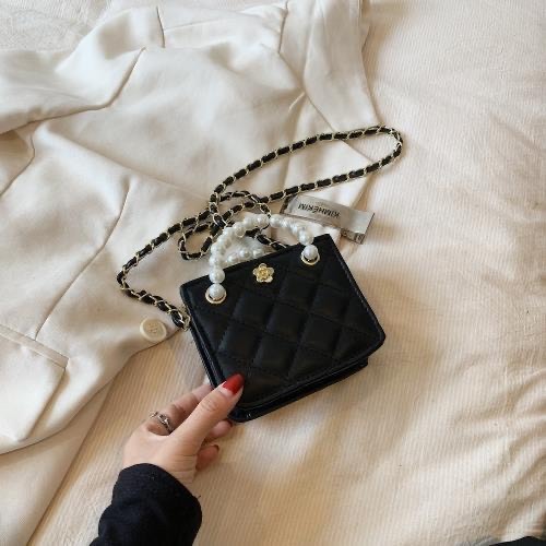 Túi đeo chéo nữ mini kèm khăn dáng vuông nhỏ xinh đi chơi dễ thương PK 660