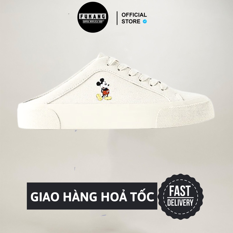 Sneaker Za.ra Mule Đạp Gót Full Box