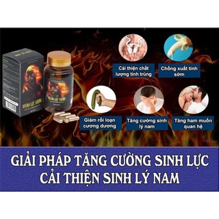 Mãnh Lực Vương Chính Hãng - Viên uống tăng cường sinh lý giảm xuất tinh sớm bổ thận tráng dương tăng cường sinh lực