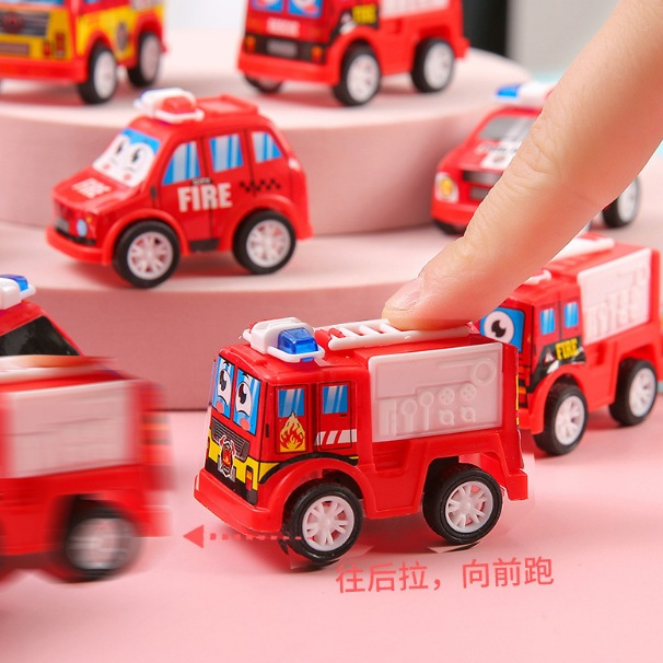 Xe Cứu Hỏa Chạy Cót Mini Siêu Đẹp, Dễ Thương Giúp Bé Phát Triển Thị Giác, Tay Mắt,Tương Tác Với Bố Mẹ E1458