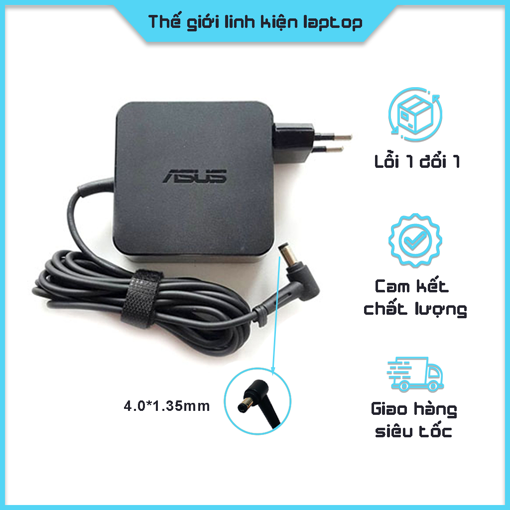SẠC LAPTOP ASUS 19V-3.42A  Zenbook A556 UX301 UX42 UX50 UX52 BX303 D553 E402 E403 F553 K541 K553