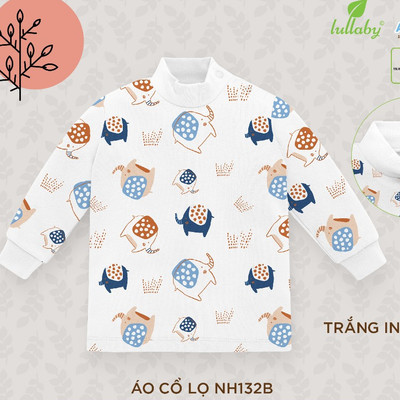 LULLABY - NH132B - Áo cổ lọ