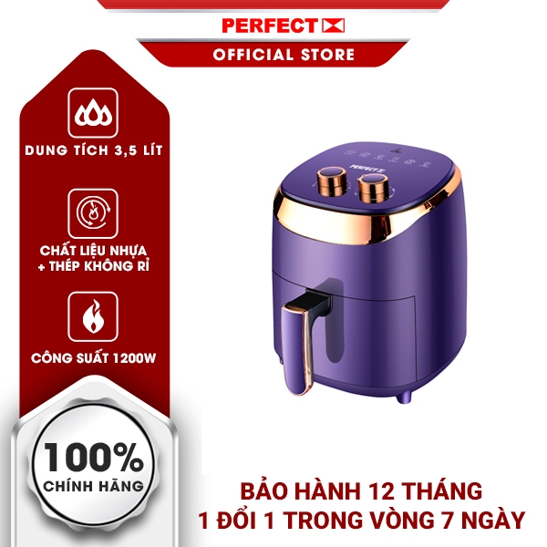 Nồi chiên không dầu perfect PF-G03V 1200W 3,5L