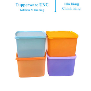 Bộ hộp bảo quản thực phẩm Tupperware Medium Square Round Gen I