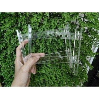 Chân gác đèn mica (1 cặp) cho hồ thuỷ sinh, loại thẳng