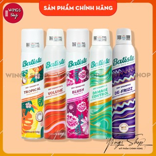Dầu Gội Khô Batiste Dry Shampoo 50ml-200ml | Hết Ngứa, Hết Bết Dính Tóc, Bồng Bềnh Tức Thì | Hàng Chính Hãng