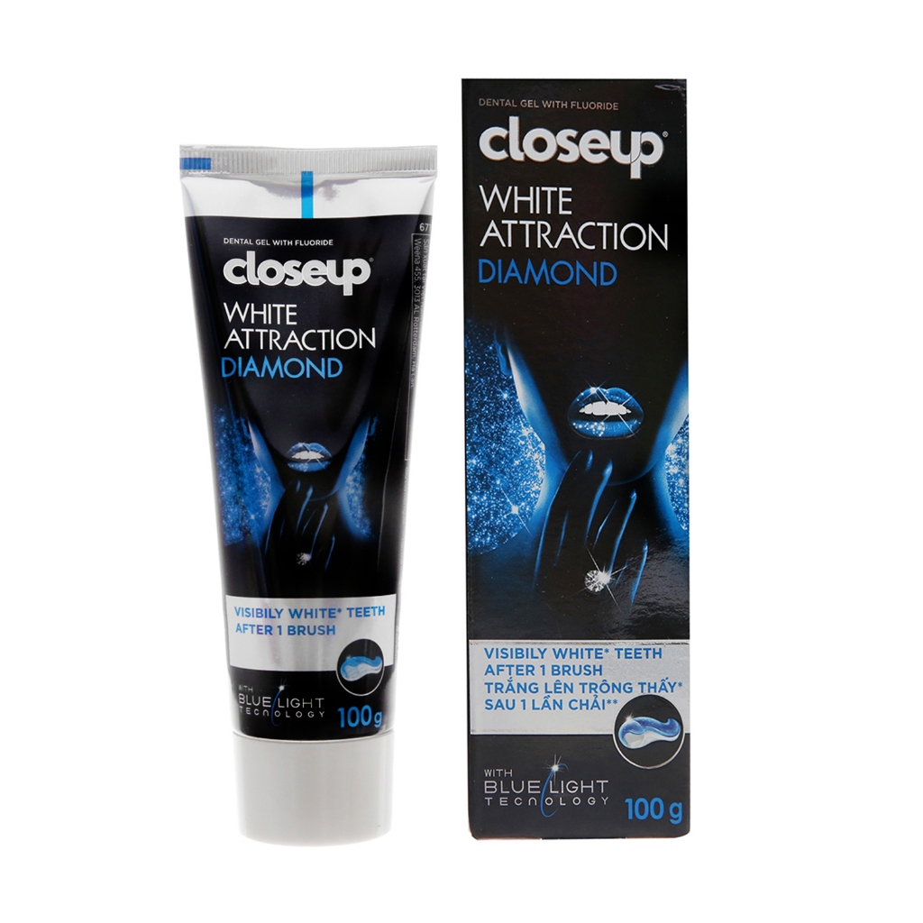 Kem Đánh Răng Closeup Làm Sáng Răng Kim Cương Toothpaste 100g Hasaki Sản Phẩm Chính Hãng