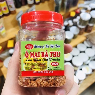 Muối omai ba thu 100g/ muối ô mai - muối ớt tôm tây ninh 100gr.
