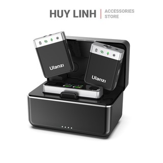 Micro cài áo không dây ulanzi am18 u-mic wireless 3 in 1 chính hãng