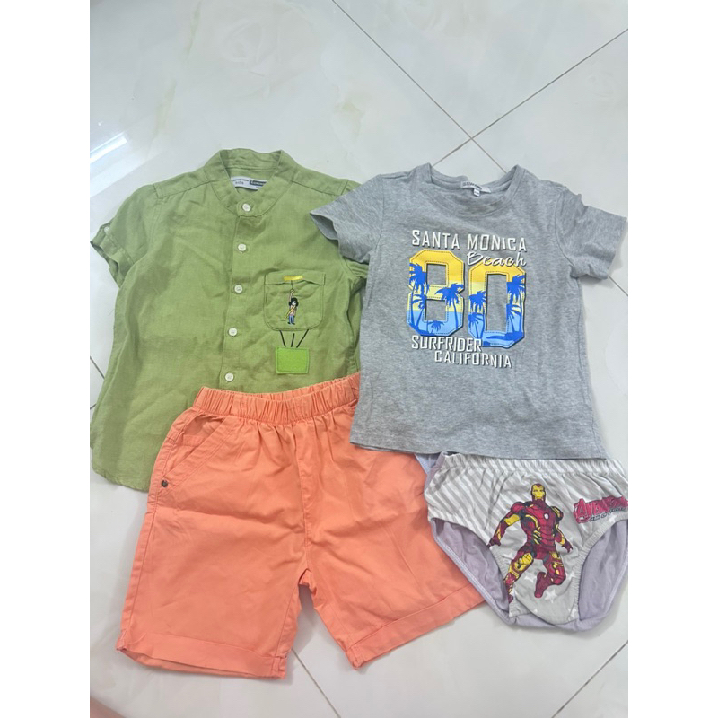 Thanh lý quần áo bé trai dưới 20 kg mặc vừa