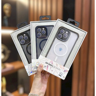 Ốp lưng DFans Hỗ trợ sạc không dây lưng nhám vành Camera Kim loại iPhone 15 Pro,15 Pro max