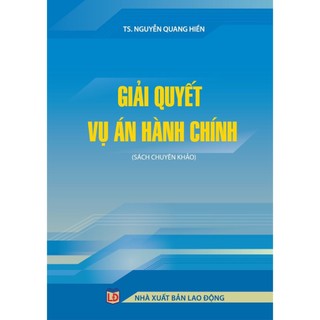 Sách - giải quyết vụ án hành chính