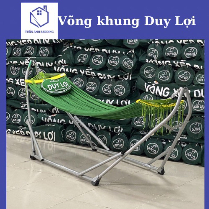 Võng xếp Duy Lợi cao cấp hàng chính hãng, giá tại kho, size đại