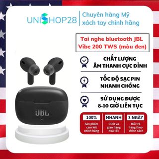 Tai nghe bluetooth JBL Vibe 200TWS chính hãng Unishop28