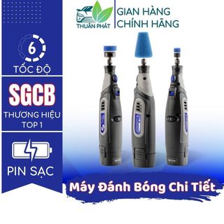 Máy đánh bóng mini đánh bóng chi tiết ô tô, xe máy SGCB máy đánh bóng cầm tay có điều tốc Thuận Phát
