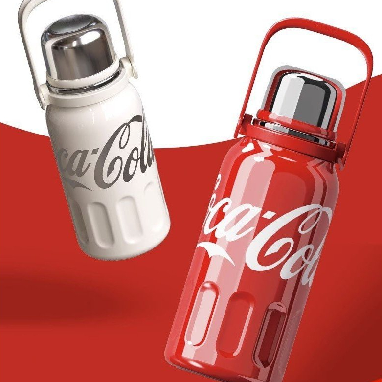 Bình giữ nhiệt Coca Cola 800ml,1200ml 2 màu trẻ trung dùng hàng ngày,đựng trà, nước, quà tặng