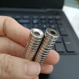 30 viên nam châm câu cá có lỗ dùng trong khu vui chơi giải trí nhà bóng cho bé
