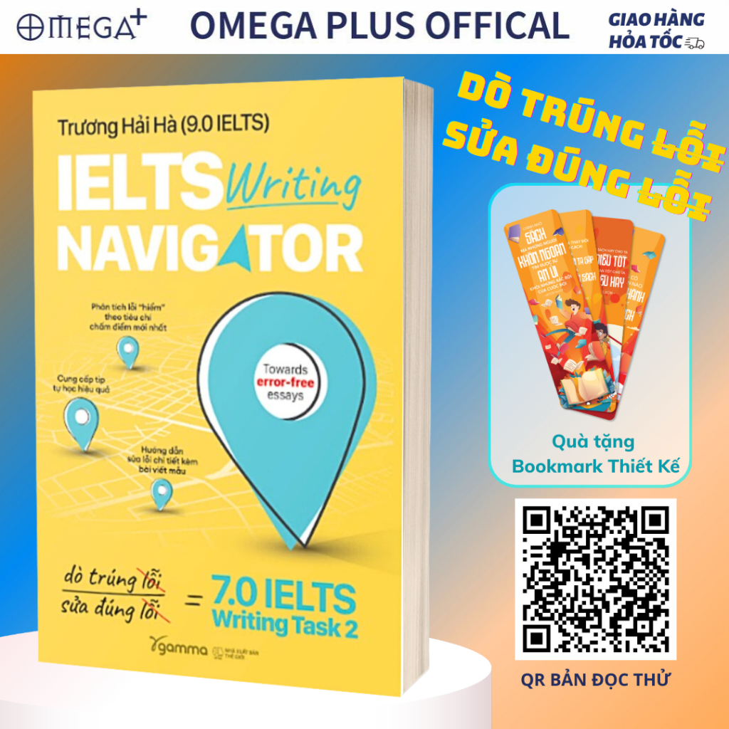 Sách IELTS Writing Navigator Dò Trúng Lỗi, Sửa Đúng Lỗi = 7.0 IELTS Writing Task 2