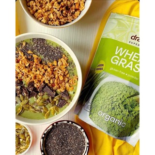 Bột cỏ lúa mì hữu cơ - Dragon Superfoods 150gr