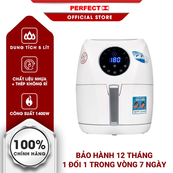 Nồi chiên không dầu điện tử Perfect 5L PF-D88