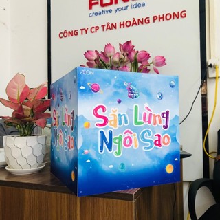 In decal PP bồi hòm phiếu, hòm thư góp ý