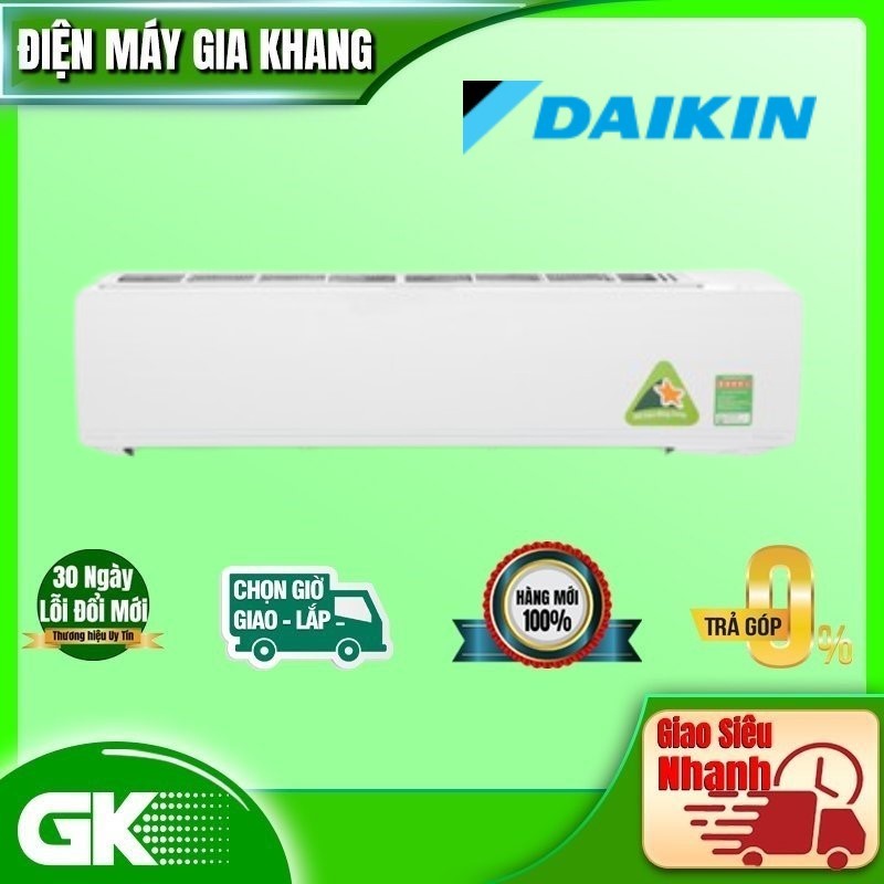 FTKC60UVMV - MIỄN PHÍ CÔNG LẮP ĐẶT -Máy lạnh Daikin Inverter 2.5 HP FTKC60UVMV