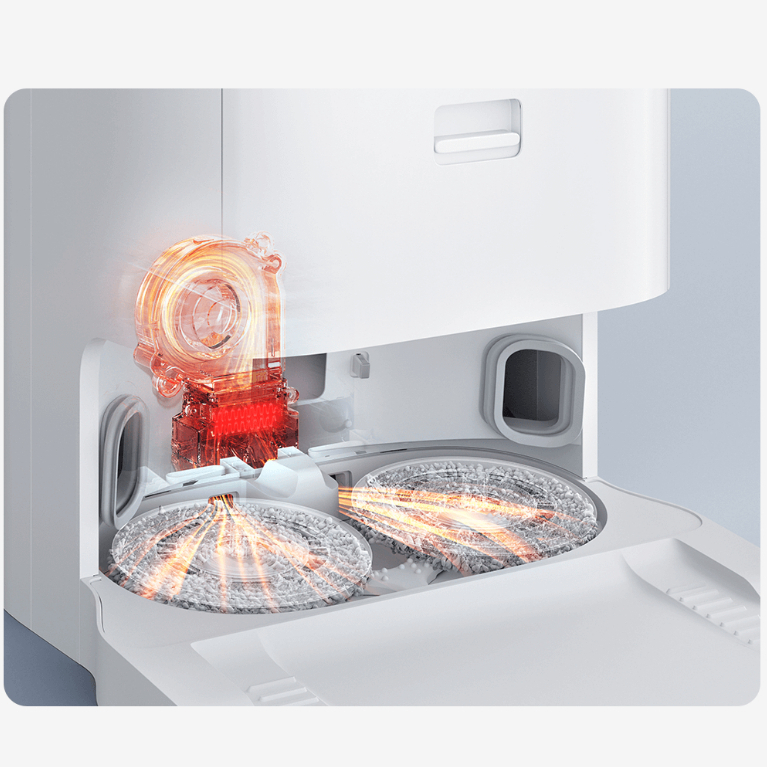 Robot hút bụi lau nhà Xiaomi Vacuum Mop X10 Plus _ Phiên bản quốc tế, tự động hoá chu trình làm sạch