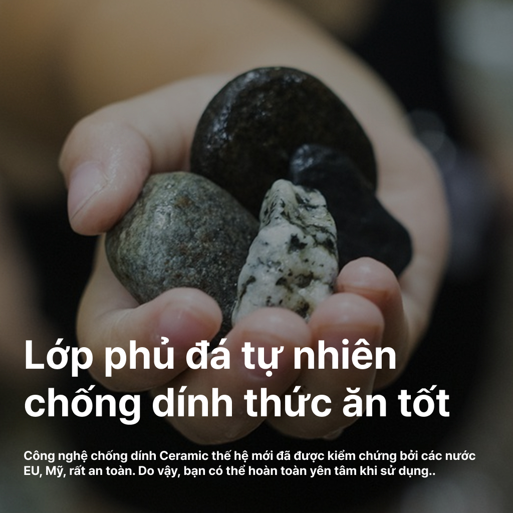 Bộ nồi nhôm cao cấp Ceragreen HAPPYCOOK, HCA-CG6PC