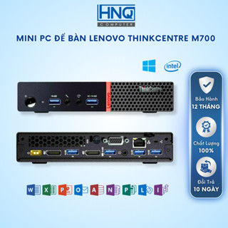 Máy Tính Case Mini PC Lenovo Thinkcentre M700 Tiny coreG4xxx I3 I5 I7 6xxx, Case đồng bộ Mini PC Lenovo - HNQ Computer