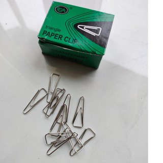 1 Hộp Kim kẹp C62, Hình tam giác, giúp giấy tờ của bạn trở nên gọn gàng hơn