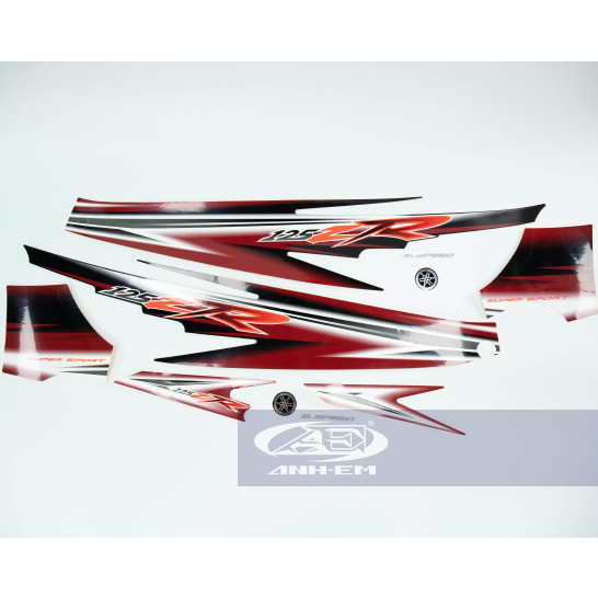 Tem yaz đỏ đen  - YAZ125-0299